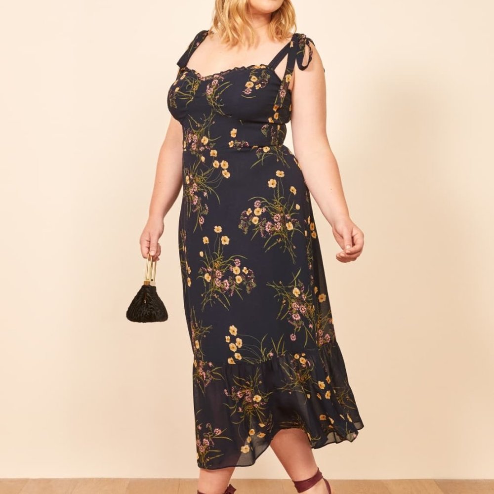 Reformation Nikita Dress in Mademoiselle Print NWT